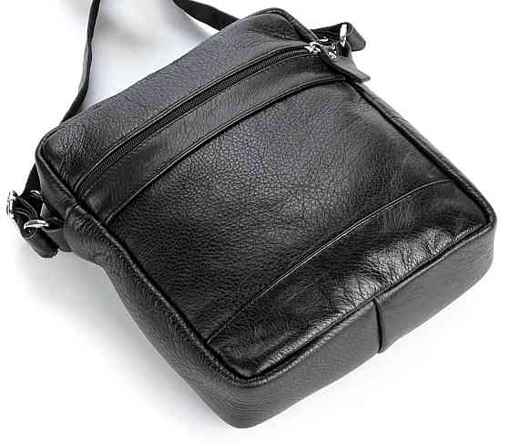 Кожаная мужская сумка SHVIGEL 00791 Черная Киев