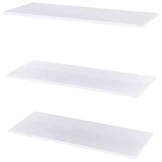 Полиця для одягу Doros Promo Білий 3шт. 86.7х35х1.6 (DRS-011562) Львів