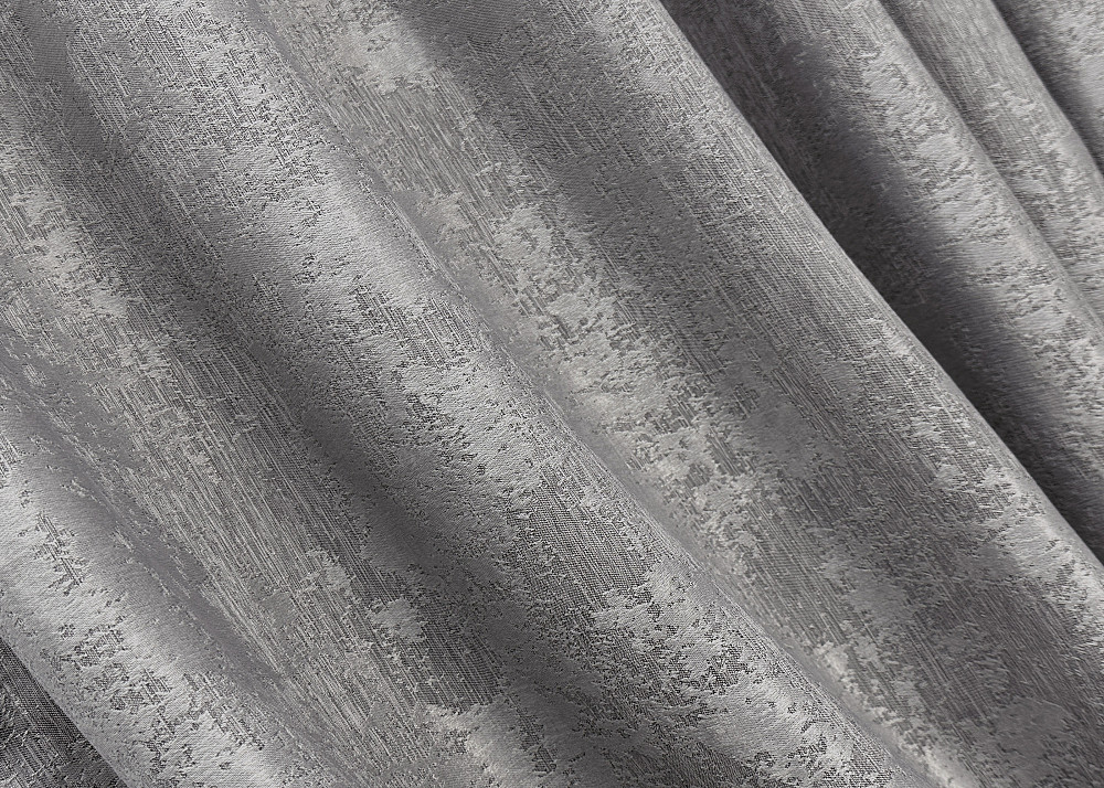 Комплект готовых штор VR-Textil Жаккард Sultan YL № 1212 ш Серый 100х270 см 2 шт (31-512) Киев - изображение 6