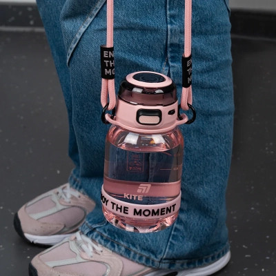 Поильник-непроливайка Kite 700 мл, рожево-сіра (K25-1218-3) Винница - изображение 7