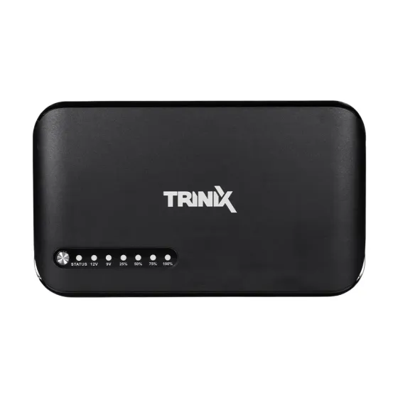 Джерело безперебійного живлення DC UPS Trinix TRX-MUPS-1812 Type-C (20000mAh LiFePo4) 5V/9V/12V/24V/PoE, LiFePo4 4*5Ah, для Київ