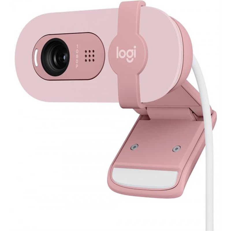 Веб-камера Logitech Brio 100 Rose (960-001623) Рожевий Харків - фото 8