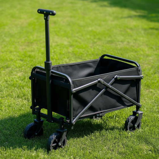 Комплект тележка кемпинговая с столешницей 87х54 см складные для перевозки, универсальная для походов за продуктами,на 48 л Каменец-Подольский