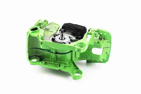 Блок двигуна у зборі 45cc 43mm, зелений картер, чорний циліндр Київ