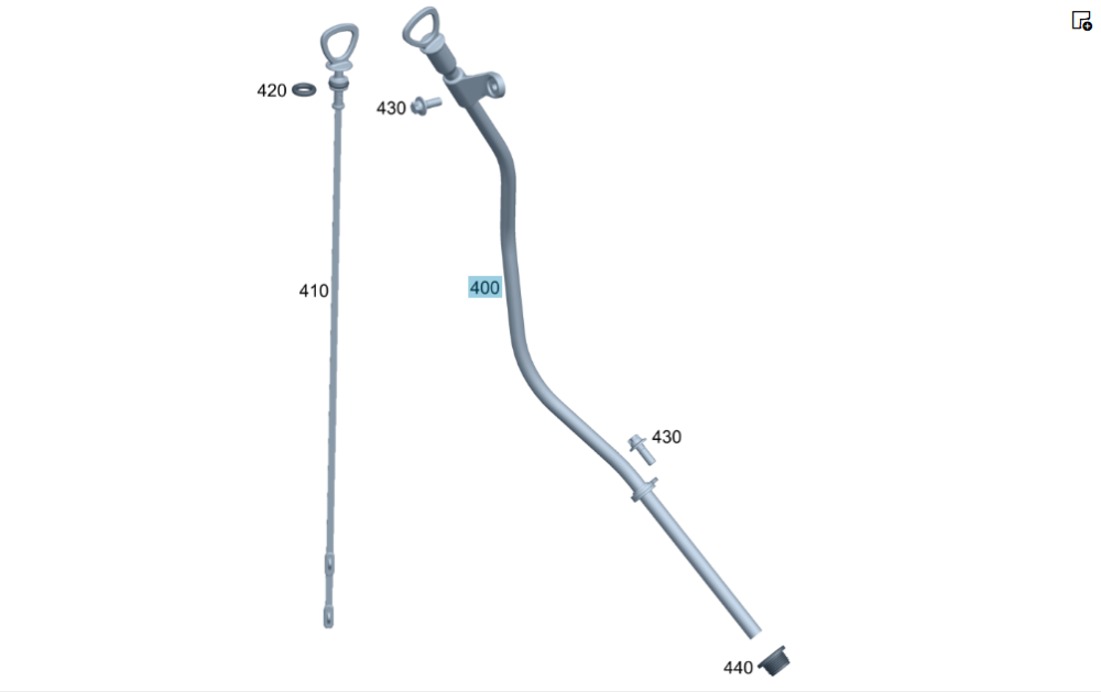 Mercedes-Benz  A2760109910 Трубка масляного щупа двигуна GL/GLS X166 ML/GLE W166 GLE Coupe C292 M276 Одесса - изображение 2