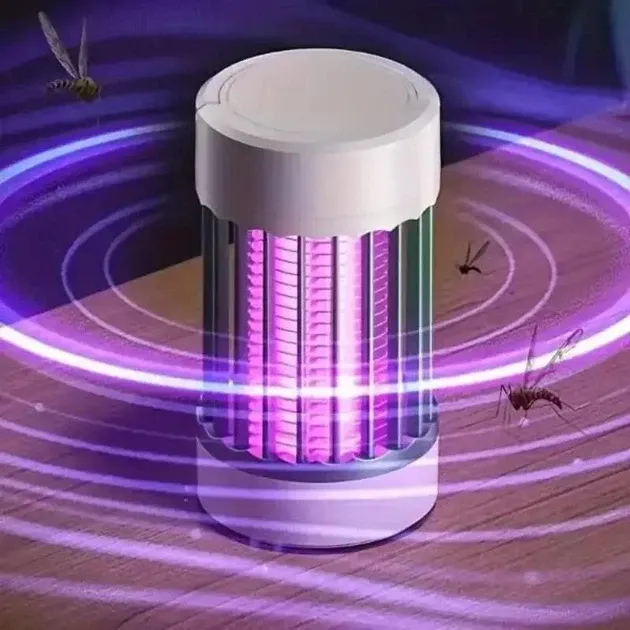 Електричний знищувач комах і від комарів USB Camping Mosquito Lamp Лампа для знищення комах Запоріжжя - фото 5
