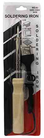 Паяльник Soldering iron WD-42 / Soron 40W c тоником жалом, деревянная рукоять Днепр