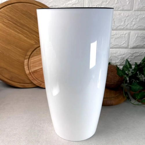 Вазон Альфа 27*51см білий Алеана Житомир - изображение 4