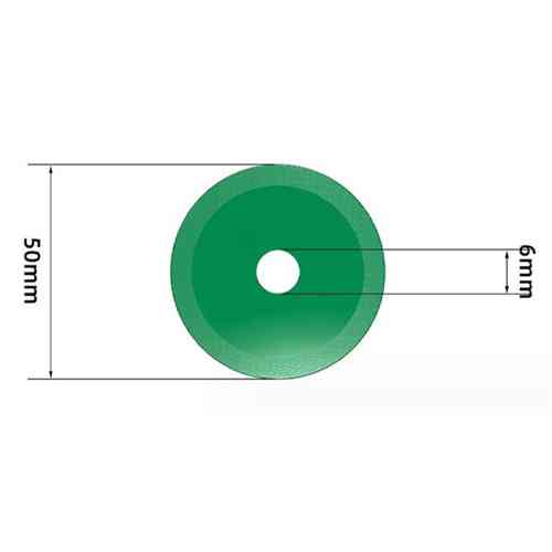 Алмазный диск 50 мм двухсторонний для резки стекла и керамики Киев