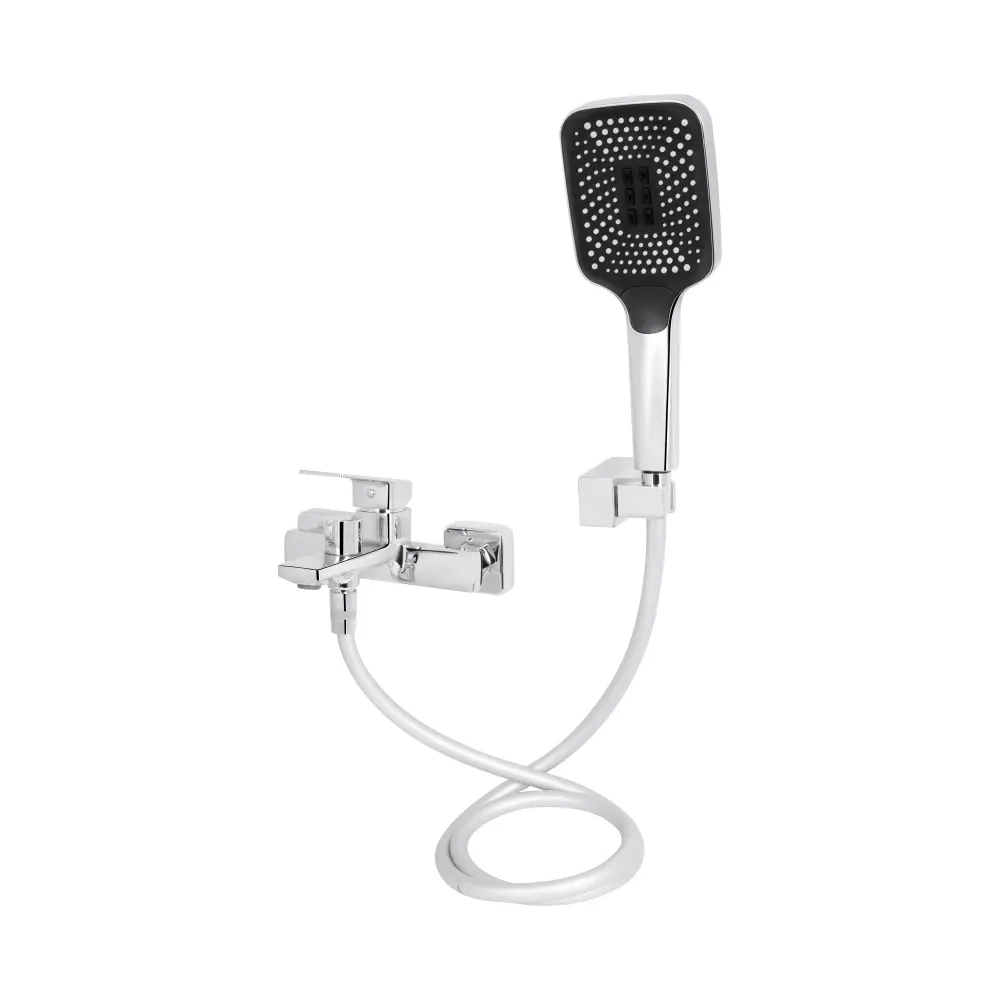 Змішувач для ванни Qtap Capricorn з душовим гарнітуром Chrome (k35) QTCAP3060102C48222 Київ - фото 2