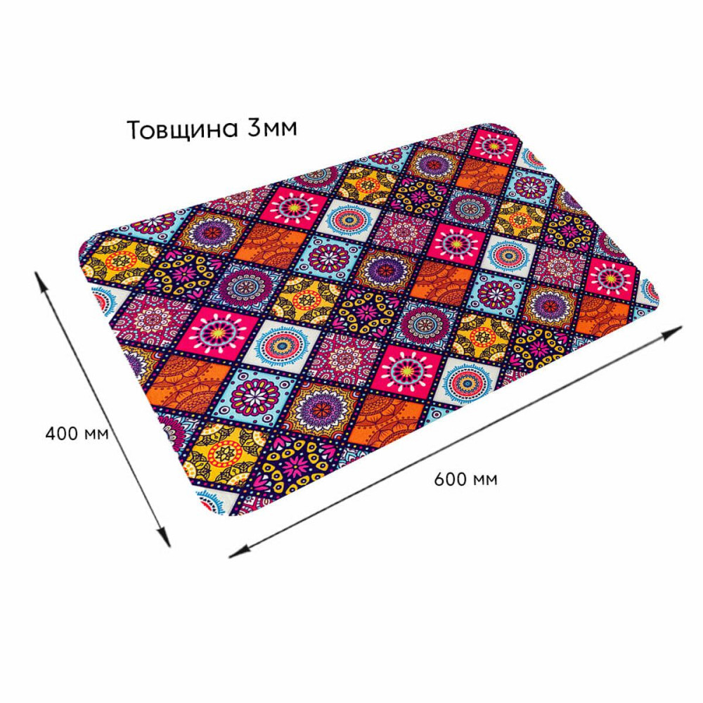 Вологопоглинаючий килимок 40х60х3мм SW-00002555 Київ - фото 3