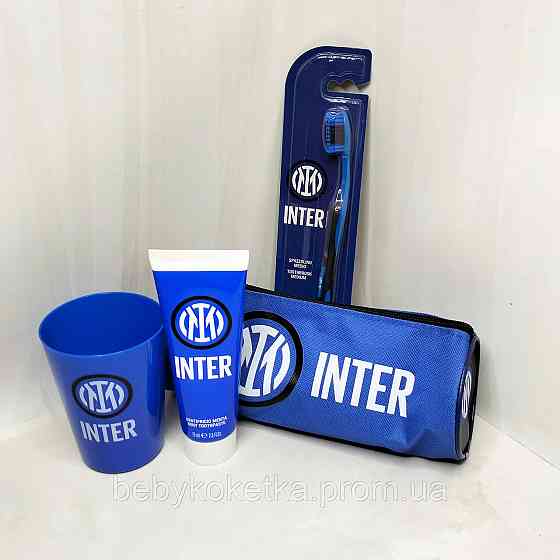 Дитячий набір зубна щітка і зубна паста EP Line Inter Oral Hygiene Gift Set Львів