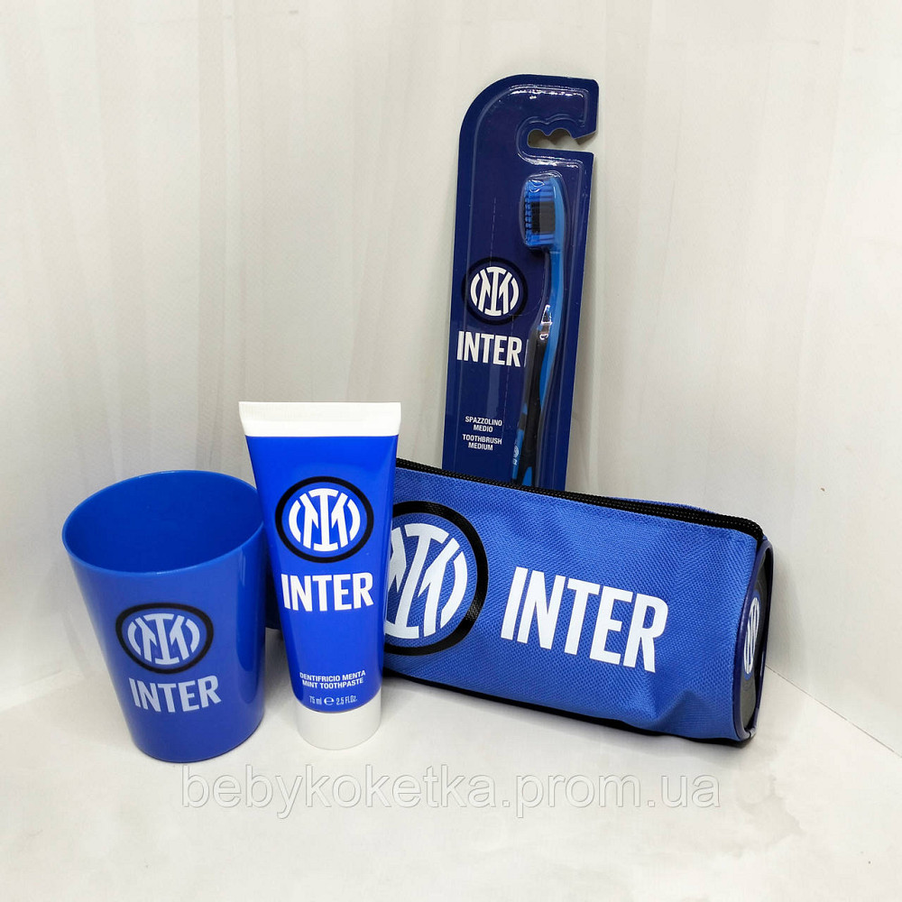 Дитячий набір зубна щітка і зубна паста EP Line Inter Oral Hygiene Gift Set Львів - фото 1