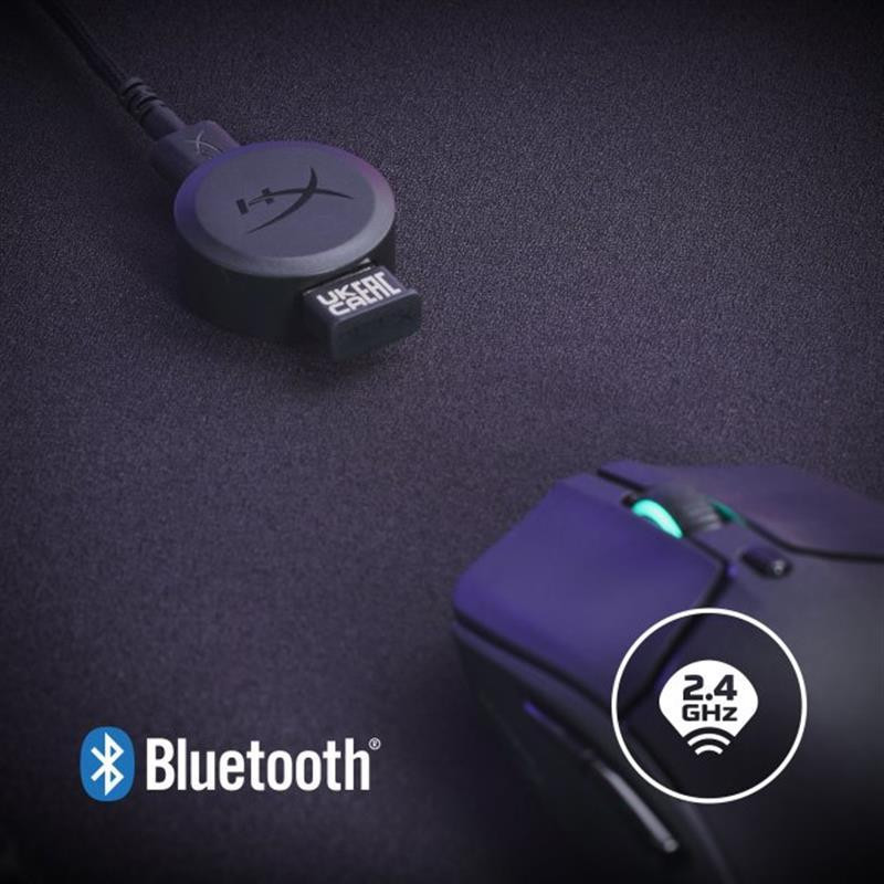 Миша бездротова HyperX Pulsefire Haste 2 WL Black (6N0B0AA) Чорний Харьков - изображение 17