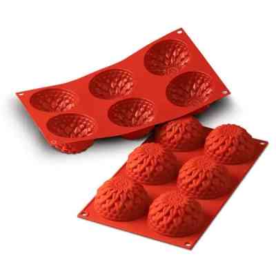 Форма для выпечки Silikomart "Хризантема"d 78 mm, h 40 mm (SF078/C) Винница