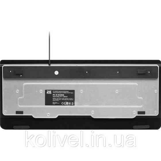 Клавіатура ігрова 2E Gaming KG320 LED USB Black Ukr (2E-KG320UB) Київ