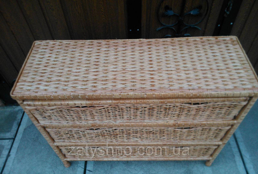 Комод большой плетеный из лозы Киев - изображение 9