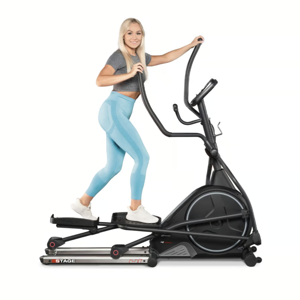 Орбітрек Hop-Sport HS-160CF Stage електромагнітний сірий Київ - фото 8