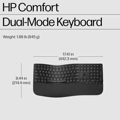 Клавиатура HP 680 Comfort Dual-Mode UA Black (8T6L8AA) Винница - изображение 8