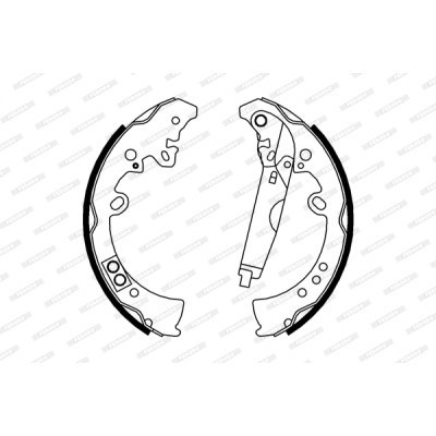 Тормозные колодки FERODO FSB4010 Винница - изображение 1