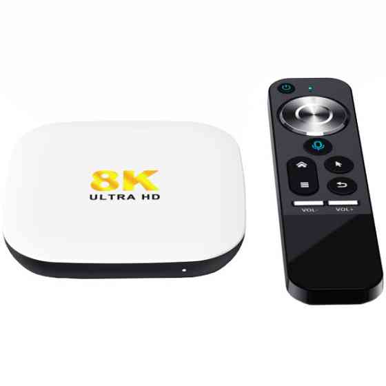 TV Медіаплеєр H96 MAX M2 2/16Gb/ Rockchip RK3528/ Android 13/ WiFi 2.4G+5G/BT 5.1/ білий Київ