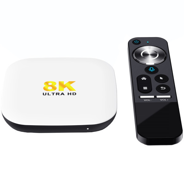TV Медіаплеєр H96 MAX M2 2/16Gb/ Rockchip RK3528/ Android 13/ WiFi 2.4G+5G/BT 5.1/ білий Київ - фото 2