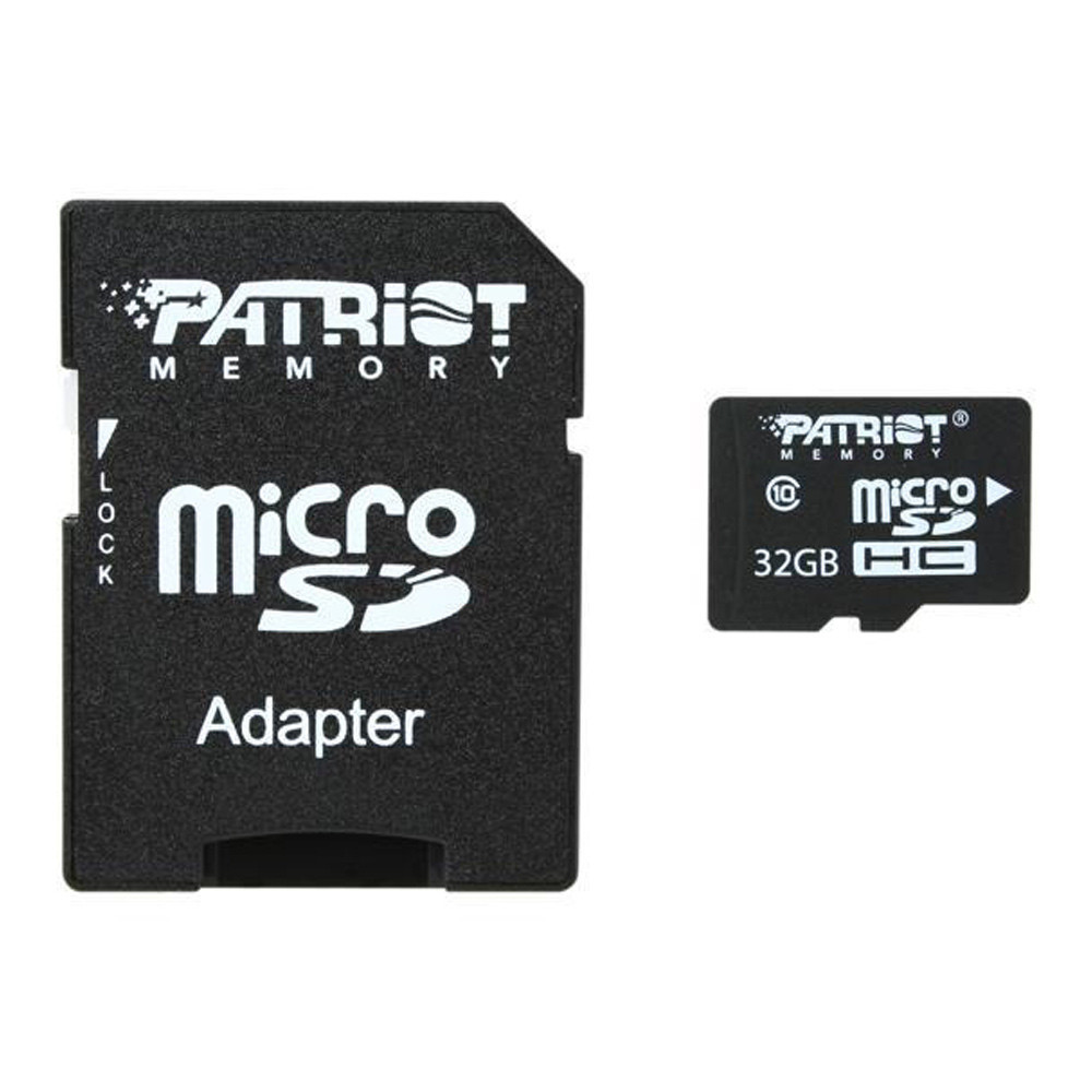Карта пам'яті microSDHC (UHS-1) Patriot LX Series 32Gb class 10 (adapter SD) Київ - фото 1