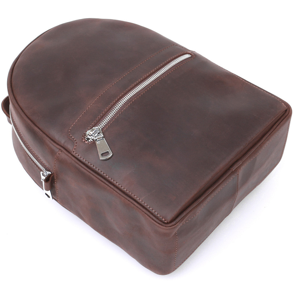 Винтажный женский рюкзак Shvigel 16314 Коричневый Киев - изображение 5