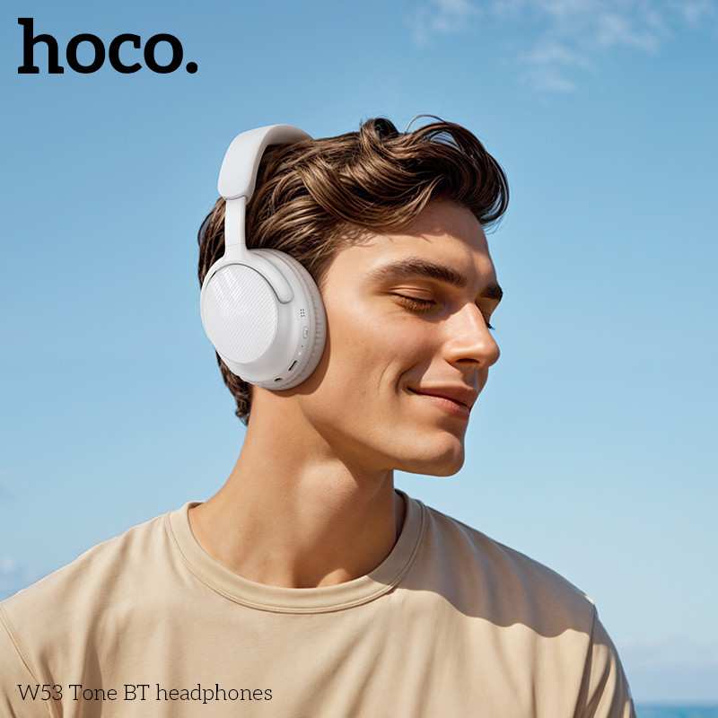 Беспроводные наушники HOCO W53 Tone BT headphones Gray Одесса - изображение 4