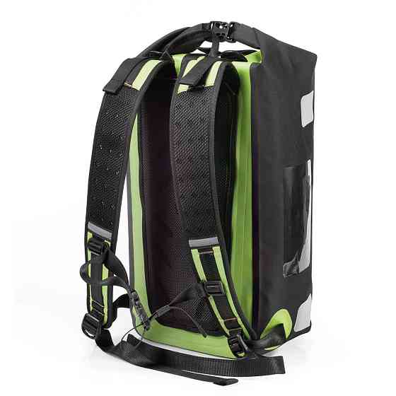 Рюкзак водонепроницаемый XLC, 61 x 16 x 24 см, неоново-зеленый Київ