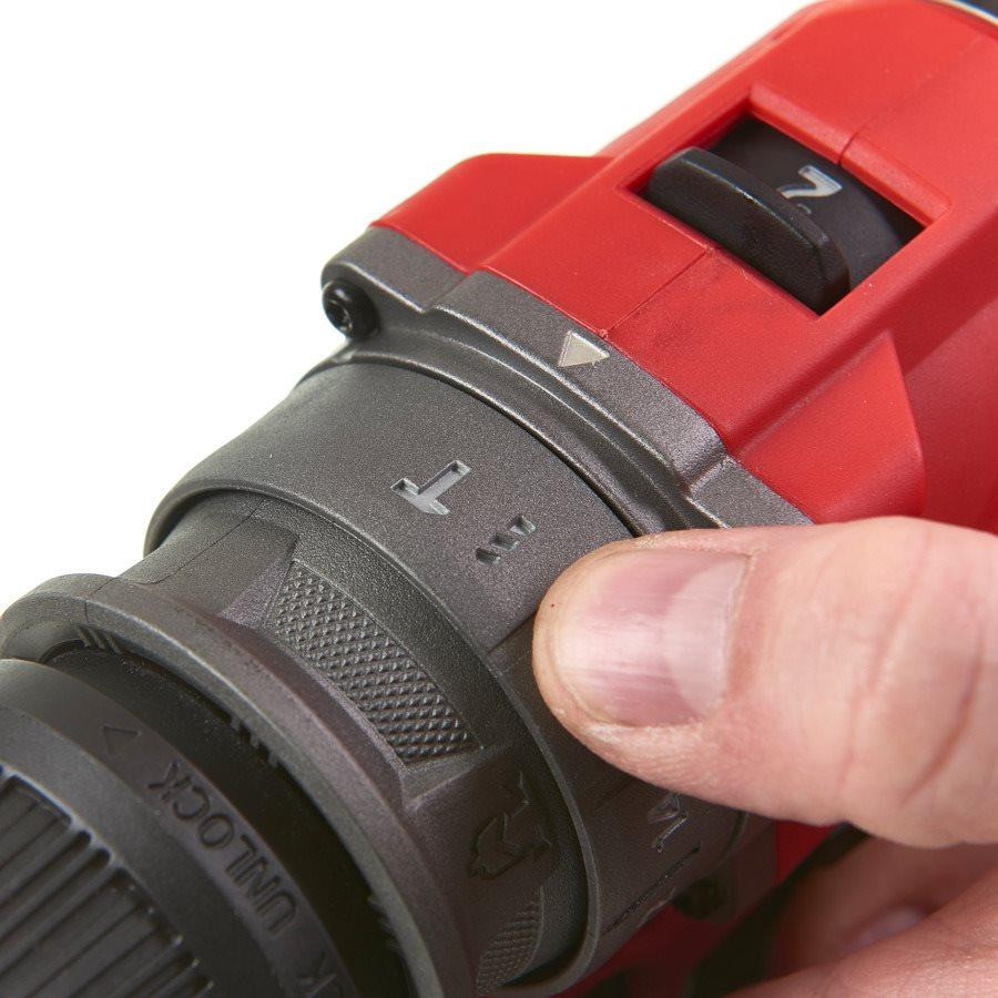 Дриль-шурупокрут з ударом акумуляторний MILWAUKEE, M12 FPDXKIT-202X, 44Нм, (+ заряд.пристрій, 2 акум., знімний патрон, 2 насадки Одеса - фото 10