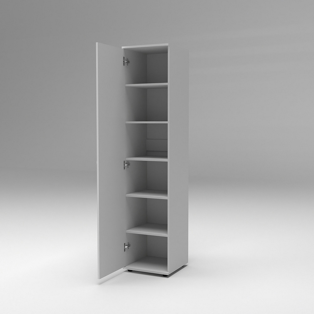 Пенал з полицями Ketrin К-2, Білий, 420/425/1880 Львів - фото 2