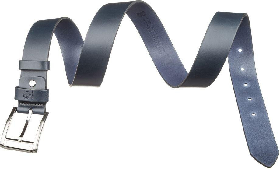 Ремень мужской Grande Pelle 11055 Синий Киев - изображение 7