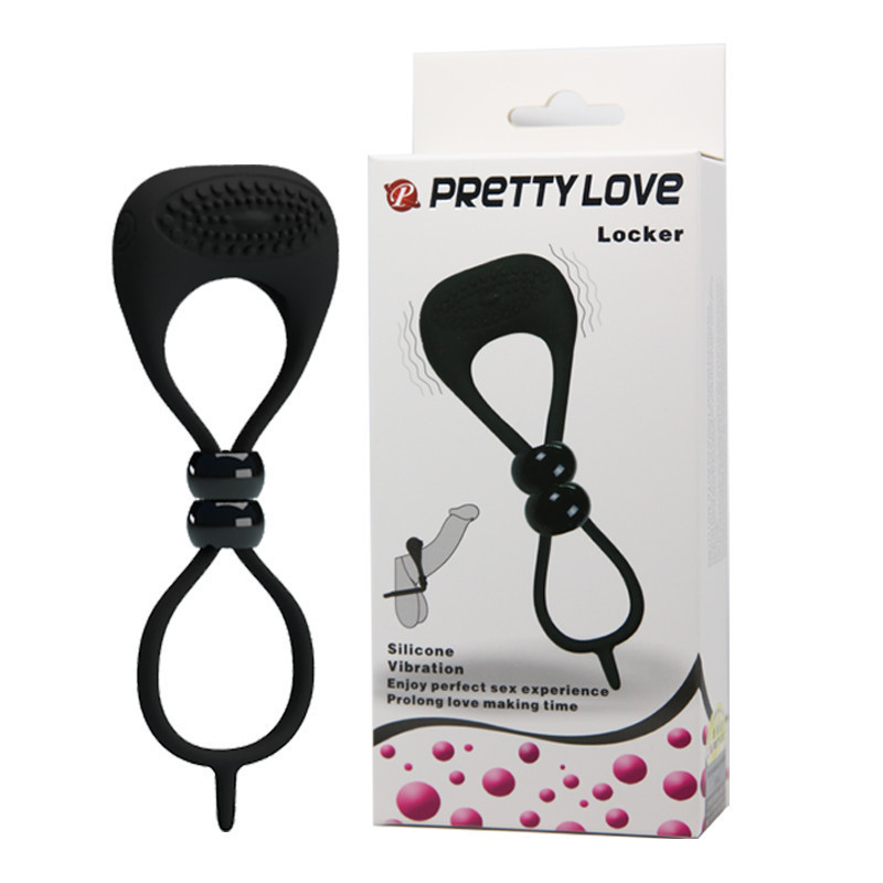 Ерекційна вібропетля PRETTY LOVE LOCKER Sex Aura Київ - фото 1