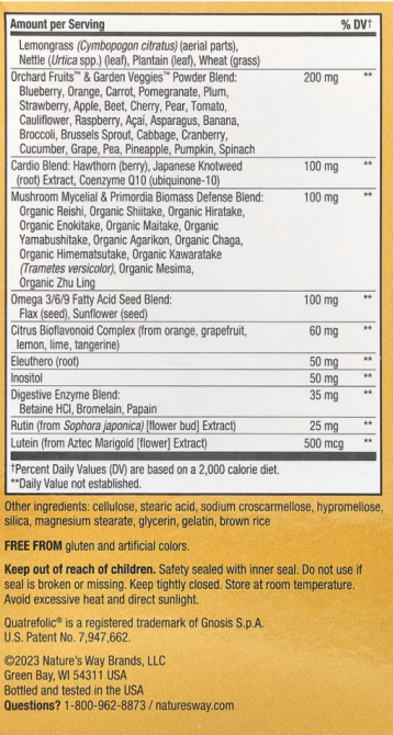 Мультивитамины 3 в день без железа Natures Way Alive! Max3 Potency 90 таб Киев - изображение 4