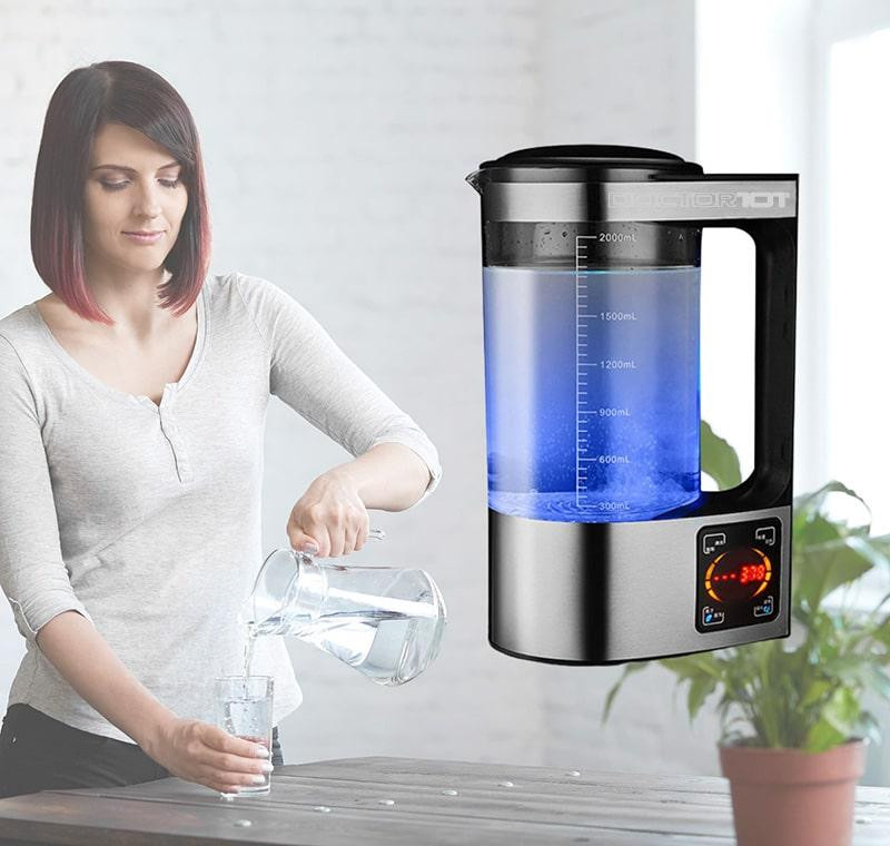 Генератор водородной воды Athabasca Семейный кувшин с постоянной температурой 40 °C. 2л Днепр - изображение 10