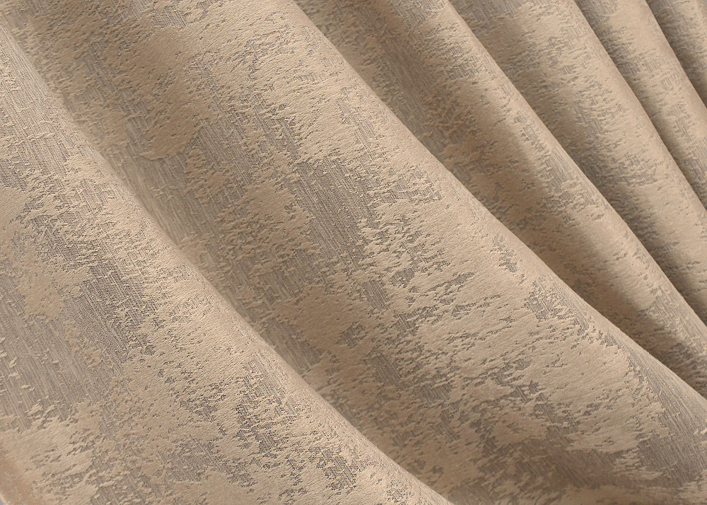 Комплект коротких штор VR-Textil Жакард Sultan YL № 1699ш Темно-бежевий 130х170 см 2 шт (35-0322) Київ - фото 5