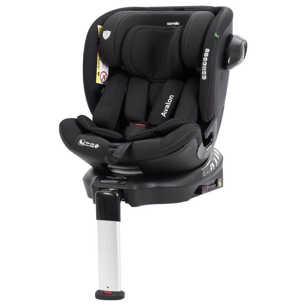 Автокресло CARRELLO Avalon CRL-8805 Absolute Black i-Size 40-150 см ISOFIX, поворот, опор.стойка Киев - изображение 1