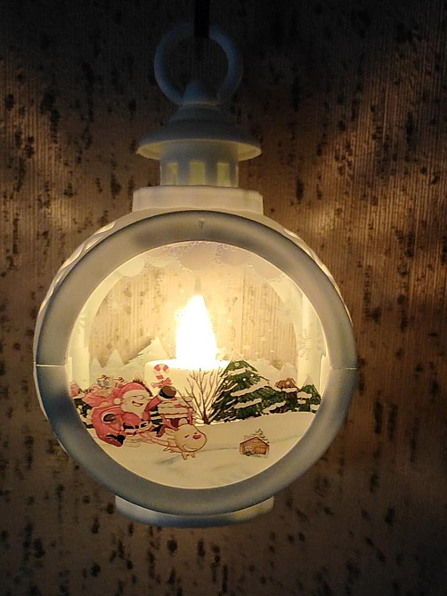 Новорічний декоративний світильник. Світильник нічник Одеса - фото 6