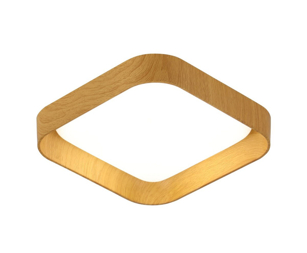 Світильник стельовий світлодіодний VALESO 2932/1, LED 32W, квадрат, Дерево Коломия - фото 1