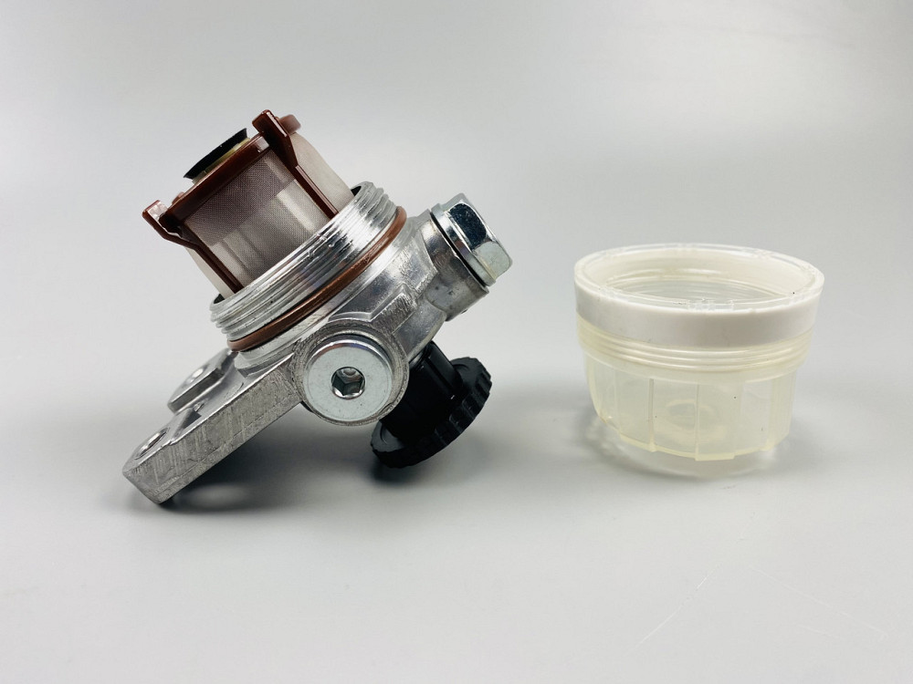 Фільтр очищення палива з прокачуванням (універсальний), кріплення горизонтальне. Усередині змінний елемент (сітка) Мукачево - фото 9