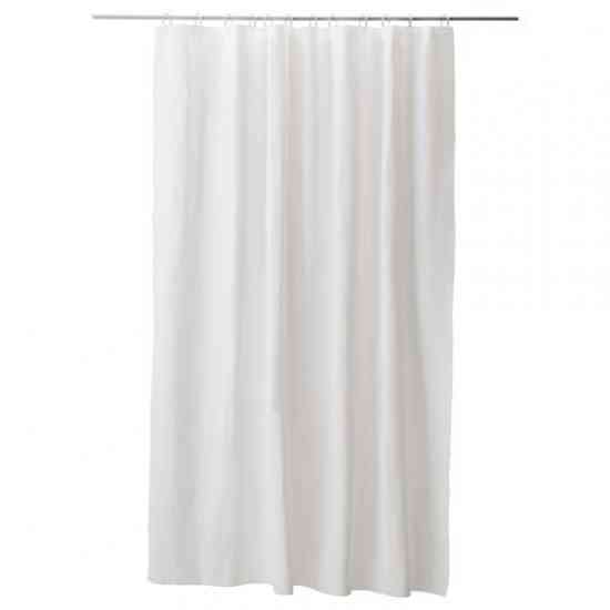 Шторка для ванної біла 180х180см Вінниця