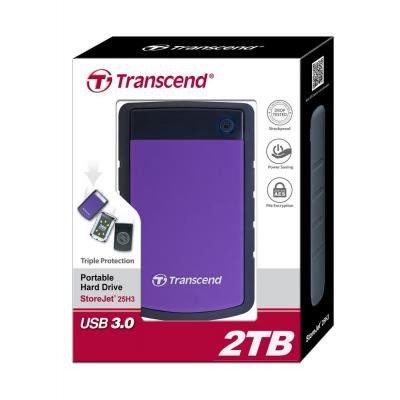 Внешний жесткий диск 2.5" 2TB Transcend (TS2TSJ25H3P) Винница - изображение 4