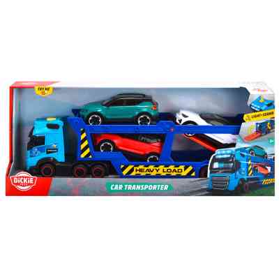 Спецтехника Dickie Toys Автотранспортер с 3 машинками (3747017) Винница
