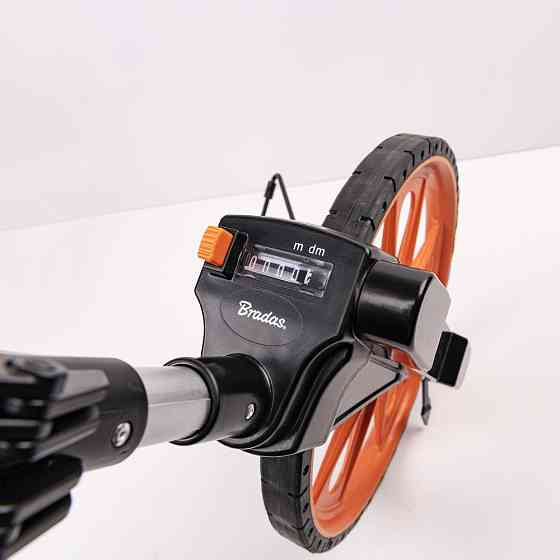 Мерное колесо с механическим счетчиком и складной ручкой, 318 мм, DIY-MW11-M/CB Киев