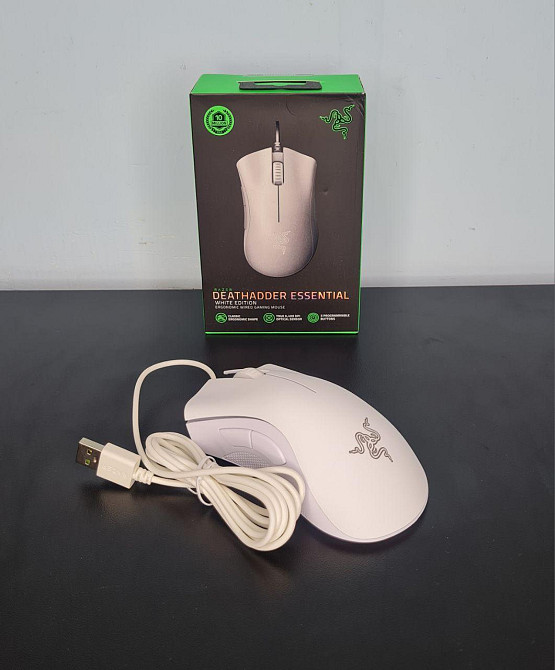 Ігрова дротова мишка Razer DEATHADDER ESSENTIAL RGB Клевань - фото 1