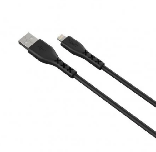 Кабель USB Lightning Havit HV-H66  2,0A 1м чорний Житомир - фото 3