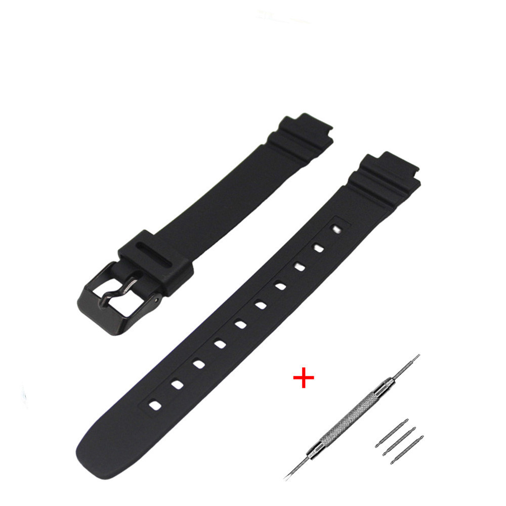 Ремінець для Casio G-Shock LA-20WH Black BK SBR Київ - фото 1