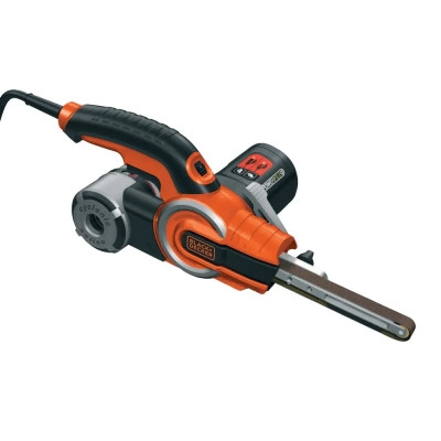 Шліфувальна машина Black&amp;Decker стрічковий напилок, 400 Вт,451х13 мм, 900-1600 м/хв (KA902EK) Вінниця - фото 2