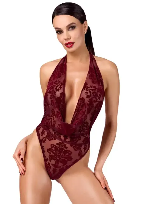 Боді Noir Handmade F386 Kink Royal cascade bodysuit M Львів - фото 1